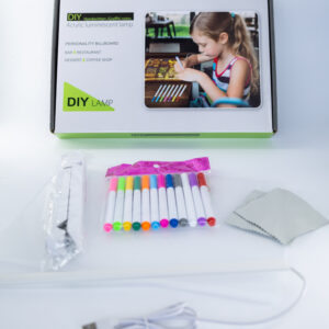 Acryl LED-tekenlamp set met verpakking en stiften