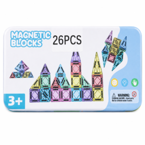 Verpakking van 26-delige magnetische bouwset