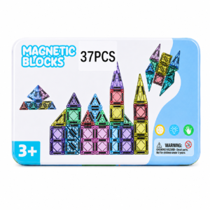 Verpakking van 37-delige magnetische bouwset