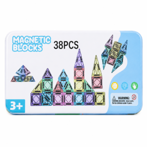 Verpakking van 38-delige magnetische bouwset