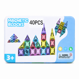 Mini magnetische bouwblokken set 40-delig